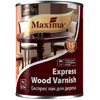 Экспресс лак для дерева Maxima